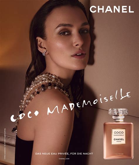 Keira Knightley for Chanel Coco Mademoiselle L’Eau Privée.